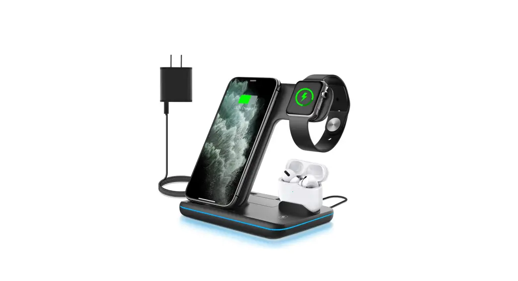 Waitiee 3-in-1 Wireless Charging Station User Manual Waitiee 3-in-1 Wireless Charging Station User Manual