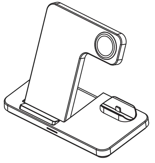 WAITIEE 3-in-1 Wireless Charging Station - fig