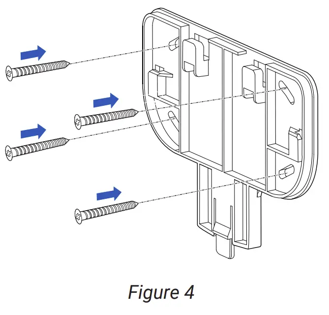 Wireless Motion Sensor 3-Head Spotlight with Remote Control Mounting The Spotlight illustration