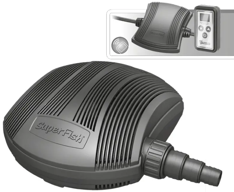 SuperFish RC 10000 Pond ECO Plus Pump -