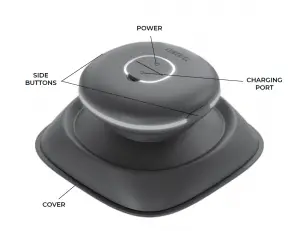 Homedics SAN-W100 Portable Sanitizer Wand Manual