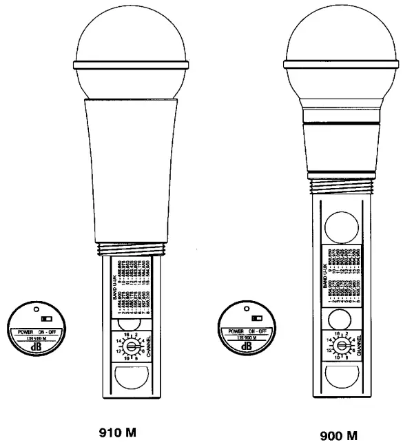 Performer Line Uhf 16 Channels Wireless Microphone System Technical Specifications