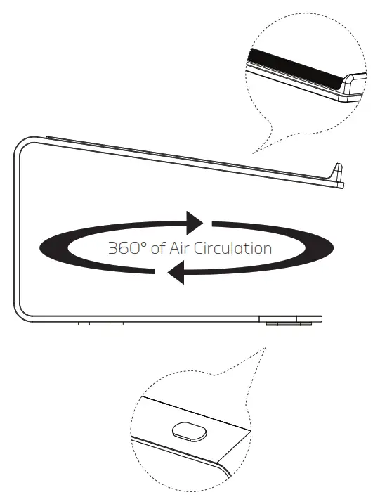 GABOR LTS 20 Laptop Riser Stand- fig 4