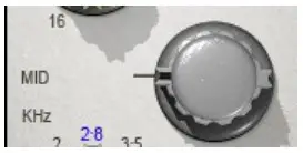 WAVES Kramer HLS Channel Plugin -Mid Gain