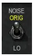WAVES Kramer HLS Channel Plugin - Noise switch
