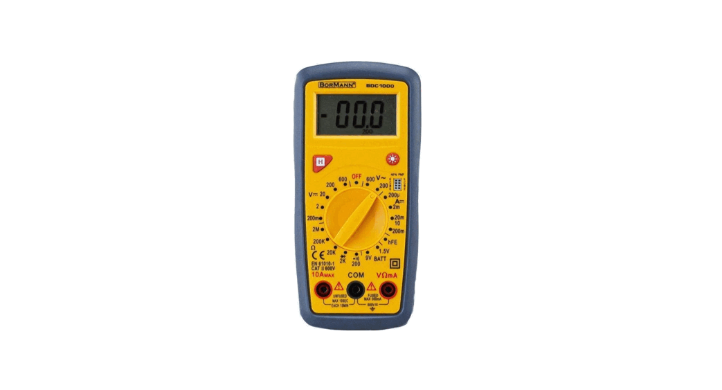 Bormann Bdc1000 Digital Multimeter User Manual