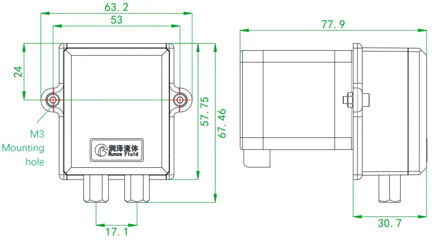 RUNZE RZ01 Peristaltic Pump-fig2