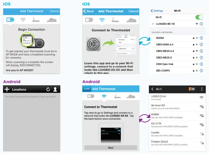 Lux Products GEO-WH Wi-Fi Thermostat (18)