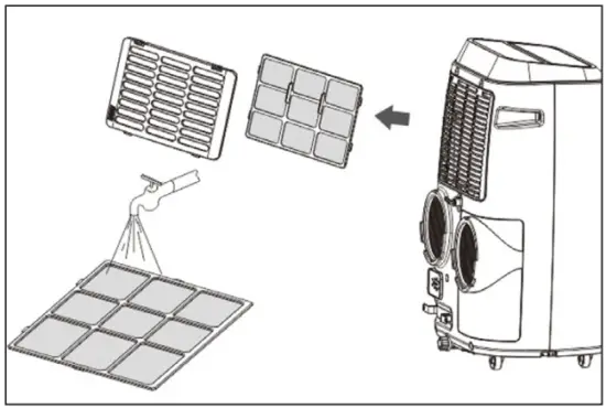 BLACK DECKER BPP05WTB Portable Air Conditioner - 48