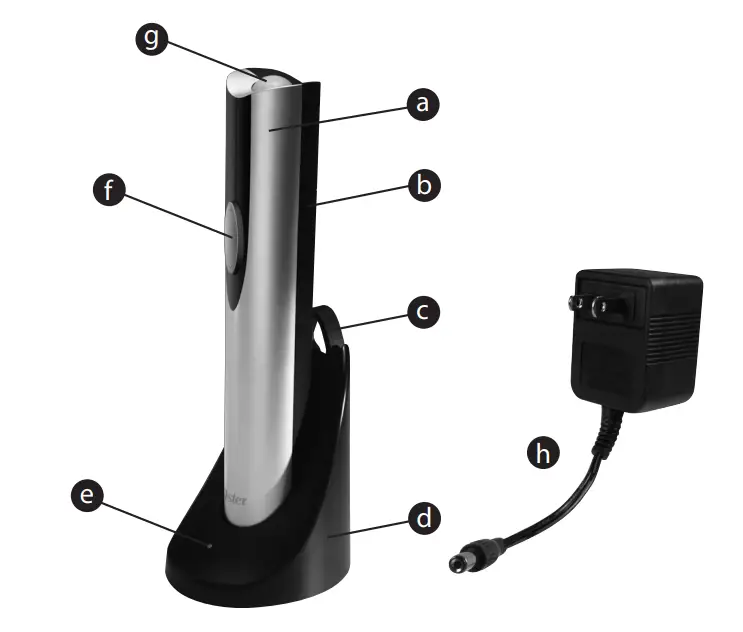 Oster-Electric-Wine-Opener-and-Foil-Cutter-Kit-Fig-1