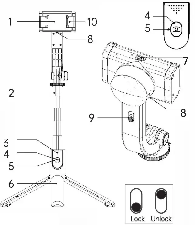 Sanyk R15 Single Axis Stabilizer - Fig1