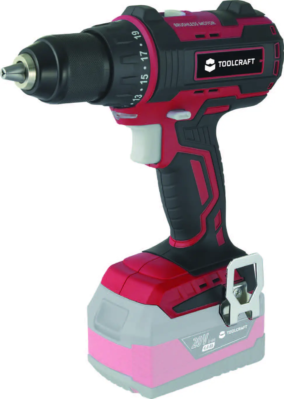 TOOLCRAFT-2475774-Cordless-Drill-with-Rechargeable-Battery-product
