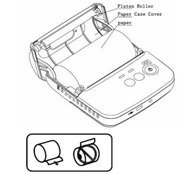 SPRT SP-RMT9 BT Portable Thermal Printer - Figure 3