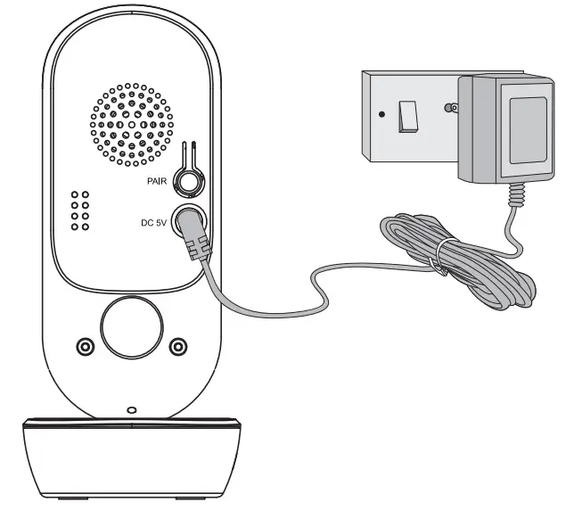 motorola VM34 4.3 Inch Video Baby Monitor - fig 3
