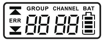 MIPRO ACT 52H Handheld Wireless Microphone - display