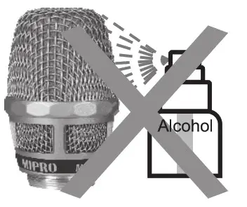 MIPRO ACT 52H Handheld Wireless Microphone - level status 3