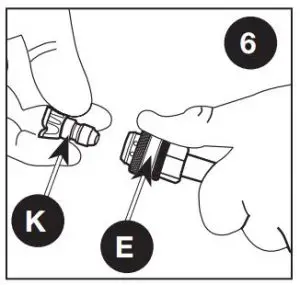 FIG 13 Changing Nozzles on Spray Wand