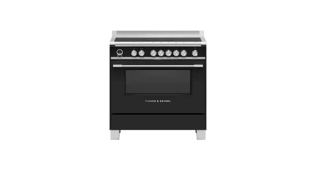 Fisher Paykel Or90sci6b1 Freestanding Range Cooker, Induction, 90cm, 5 Zones User Guide