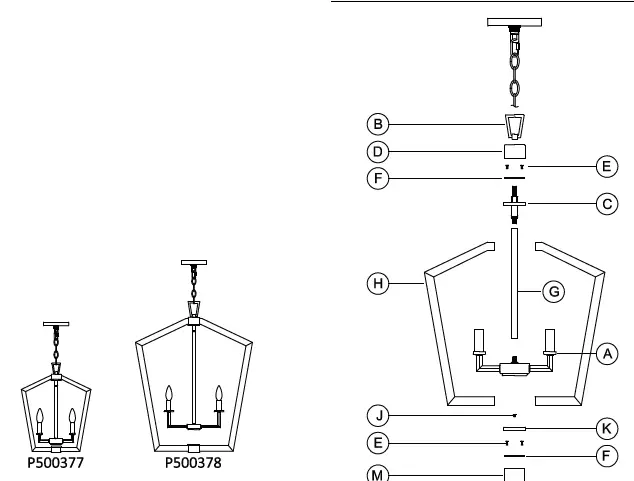 PROGRESS-LIGHTING-P500377 -Galloway-4-Light-Brushed-Nickel-Farmhouse-Chandelier -1