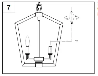PROGRESS-LIGHTING-P500377 -Galloway-4-Light-Brushed-Nickel-Farmhouse-Chandelier -10