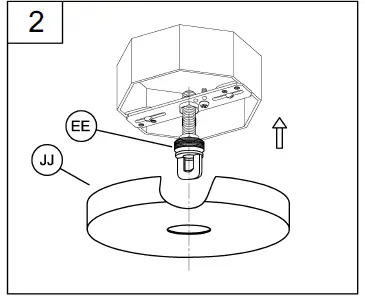 PROGRESS-LIGHTING-P500377 -Galloway-4-Light-Brushed-Nickel-Farmhouse-Chandelier -4