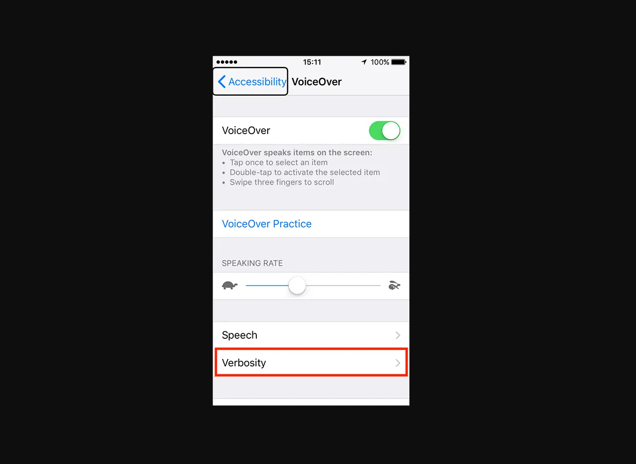 Turn On And Practice Voiceover On Iphone Turn On And Practice Voiceover On Iphone