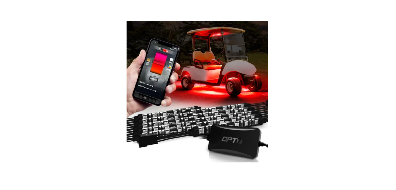 Aura Opt7 Double Row Golf Cart Underbody Installation Guide