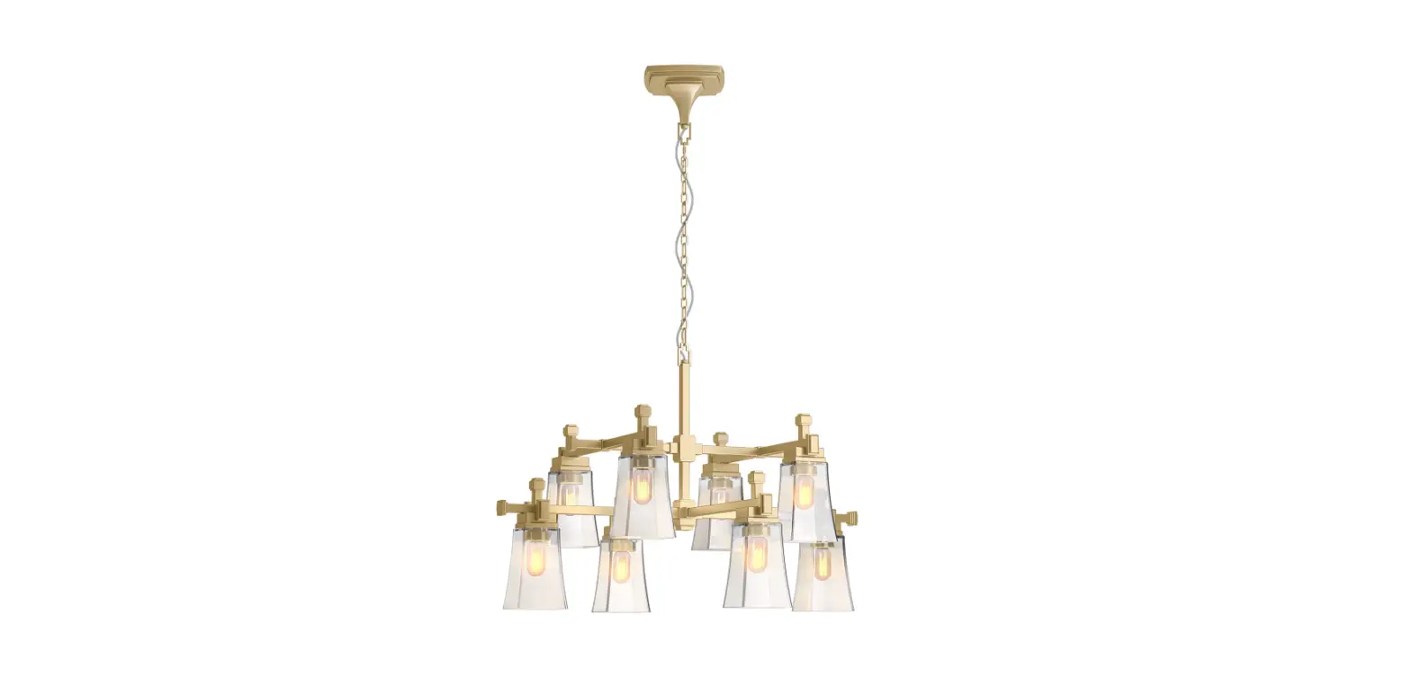 Kohler K-31759-ch08 Riff 35 Inch Eight Light Chandelier Instruction Manual Kohler K-31759-ch08 Riff 35 Inch Eight Light Chandelier Instruction Manual