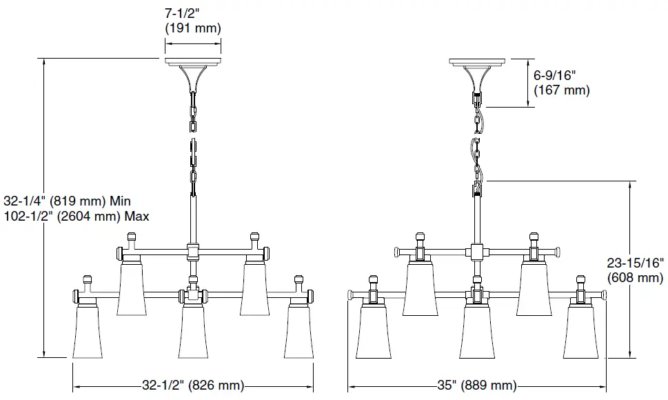 KOHLER-K-31759-CH08-Riff-35-Inch-Eight-Light-Chandelier-fig-1