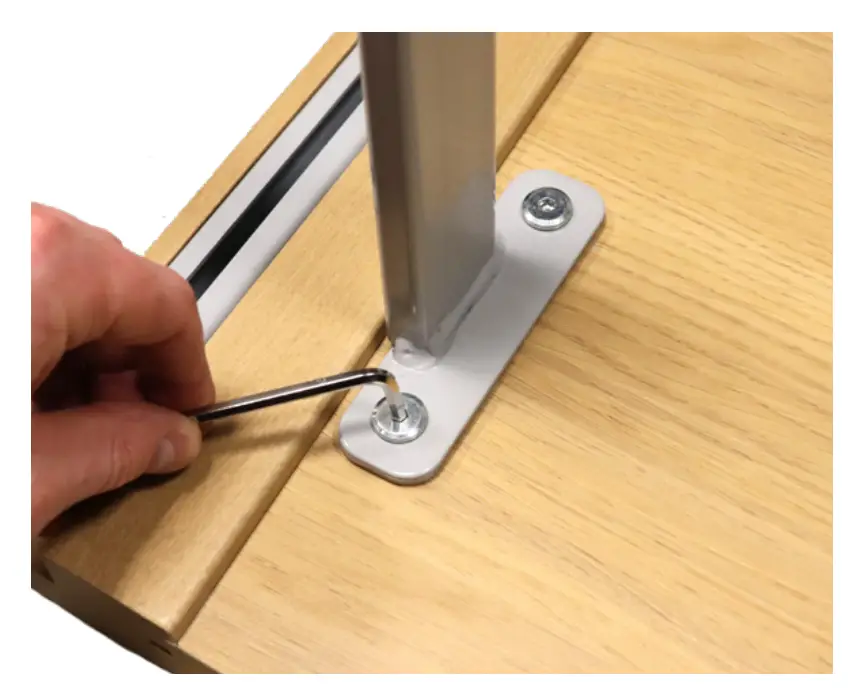 Re-attach the Footboard