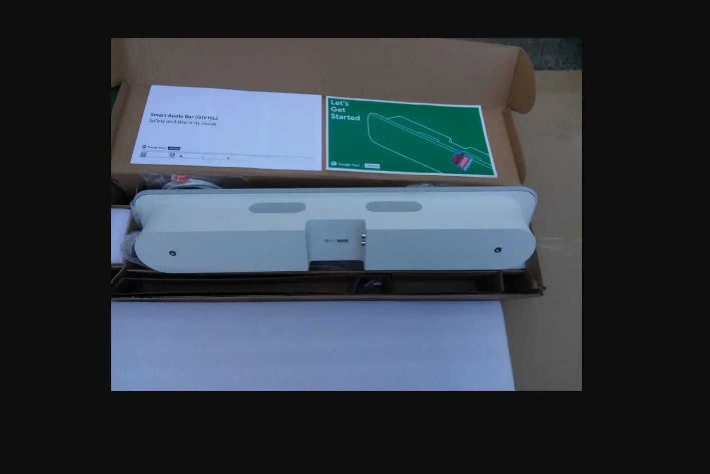 Lenovo Giv10l Smart Audio Bar User Guide Lenovo Giv10l Smart Audio Bar User Guide