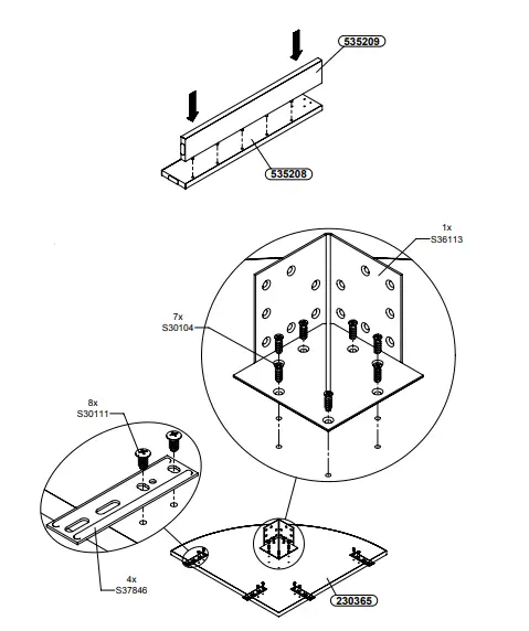 FORTE-CLFB90-Clif-Corner-Desk-90°-Old-Wood-and-Concrete-FIG-10