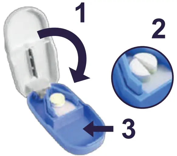 KMINA Pill Cutter and Crusher for Tablets - 2