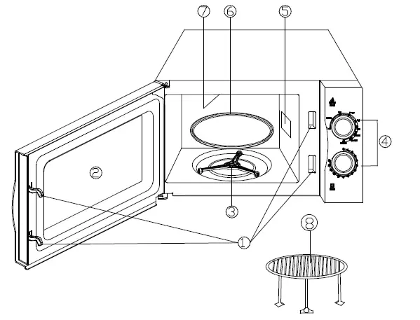 CANDY-CMG-2071M-Microwave-Oven-FIG-1