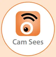 Cameron AMZ30DB HD Video Doorbell - Cam Sees App