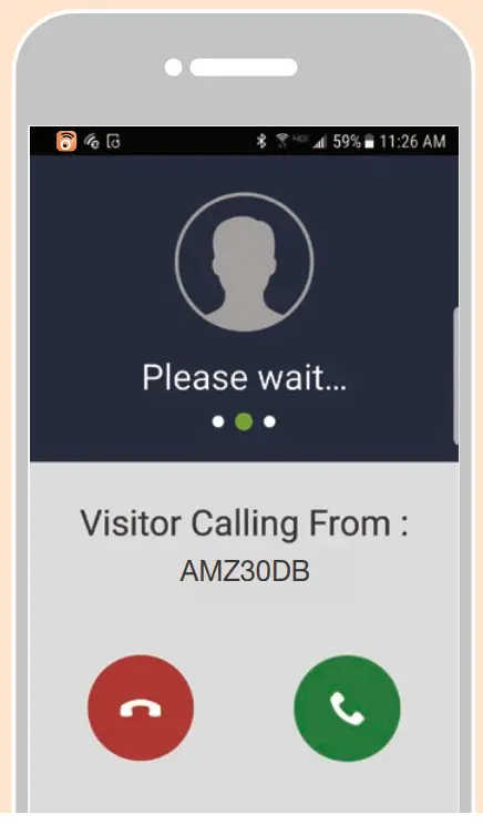 Cameron AMZ30DB HD Video Doorbell - please wait