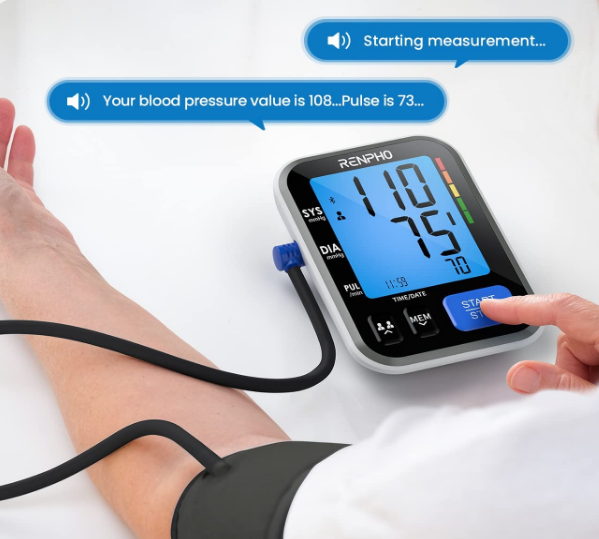 RENPHO-Talking-Upper-Arm-Blood-Pressure-Monitor-fig-3