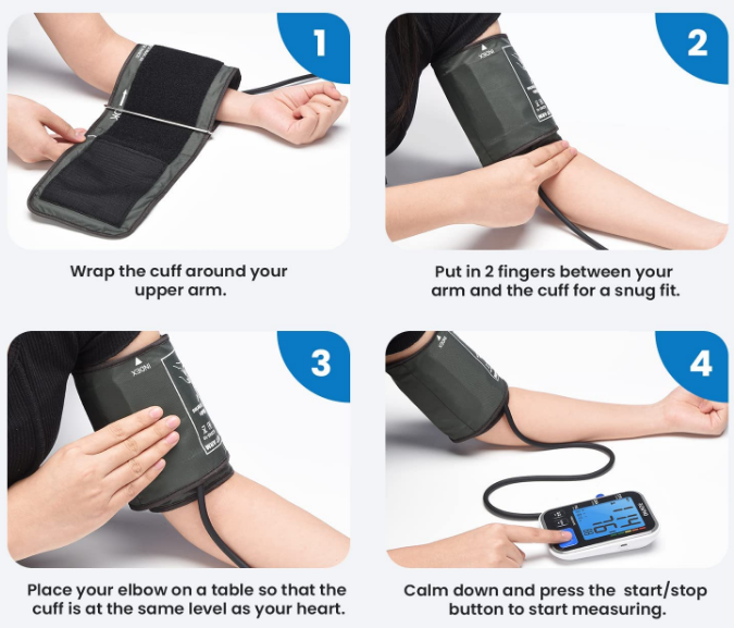 RENPHO-Talking-Upper-Arm-Blood-Pressure-Monitor-fig-4