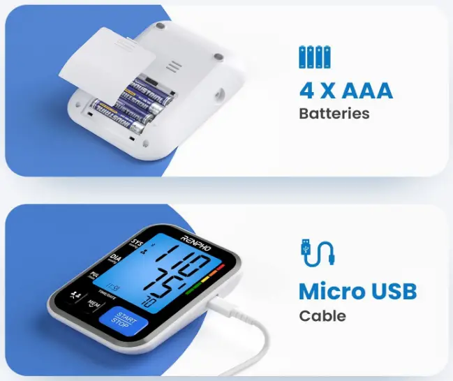 RENPHO-Talking-Upper-Arm-Blood-Pressure-Monitor-fig-6