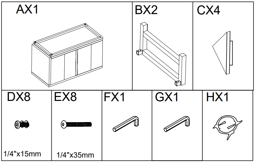 ASHLEY A4000511 Treybrook Accent Cabinet - fig 7