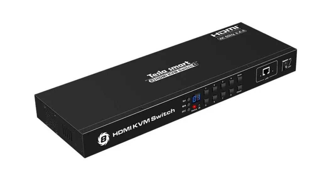 Tesmart Hks0801a1u-ukbk 8-ports 4k 60hz Hdmi Kvm-switch Control User Manual