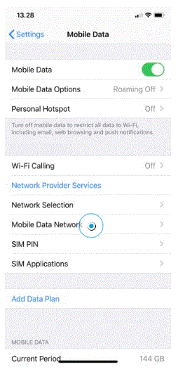 Apple iPhone XR - Setup internet fig-3