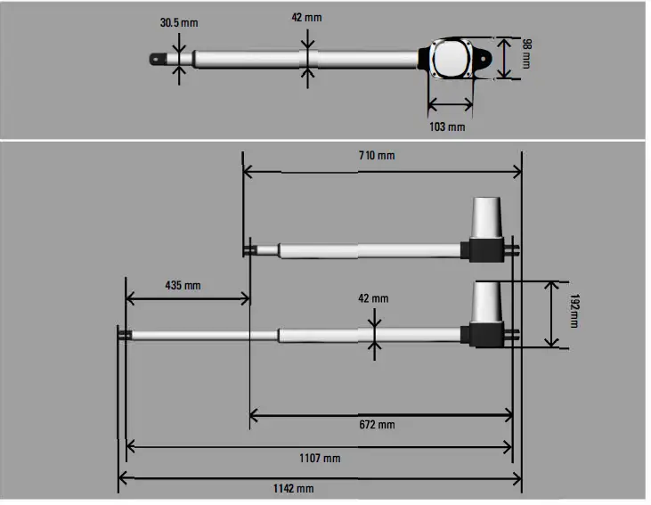 SCS-Sentinel-MVE0038-Motorization-with-Cylinders-for-Swing-Gate-2