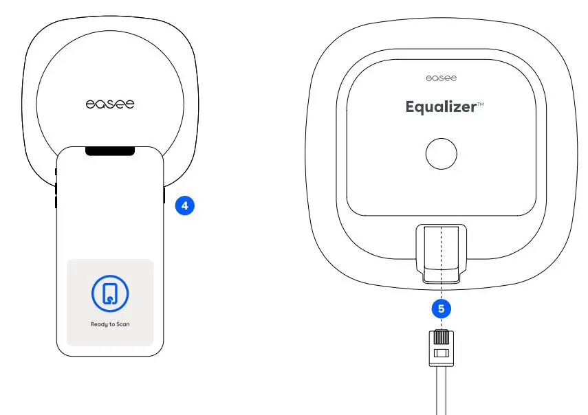 easee Equalizer Amp Measuring Device User Guide - Setting up