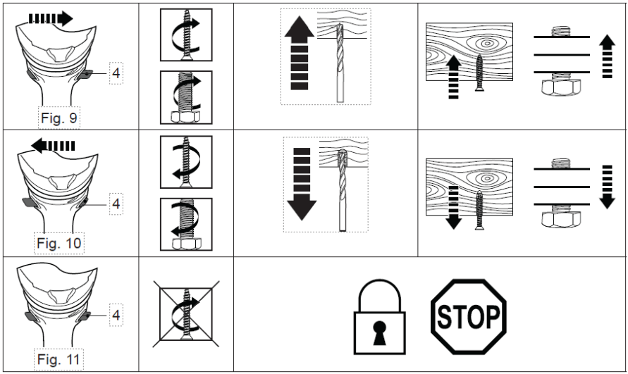 FIAT F2 Cordless Power Drill 21V - ROTATION CONTROL