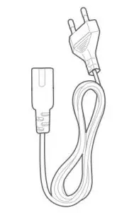 FIG 3 Power cord