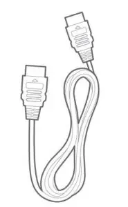 FIG 4 HDMI cable
