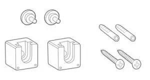 FIG 5 Wall-mounting kit