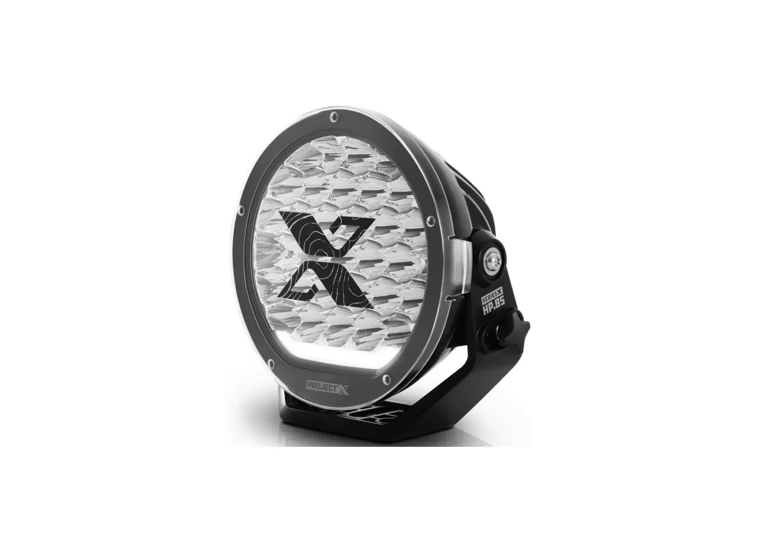 Project X Al538805 Combo High Power 8.5 Inch Round Led Auxiliary Light Headlight Instructions