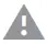 WARNING icon